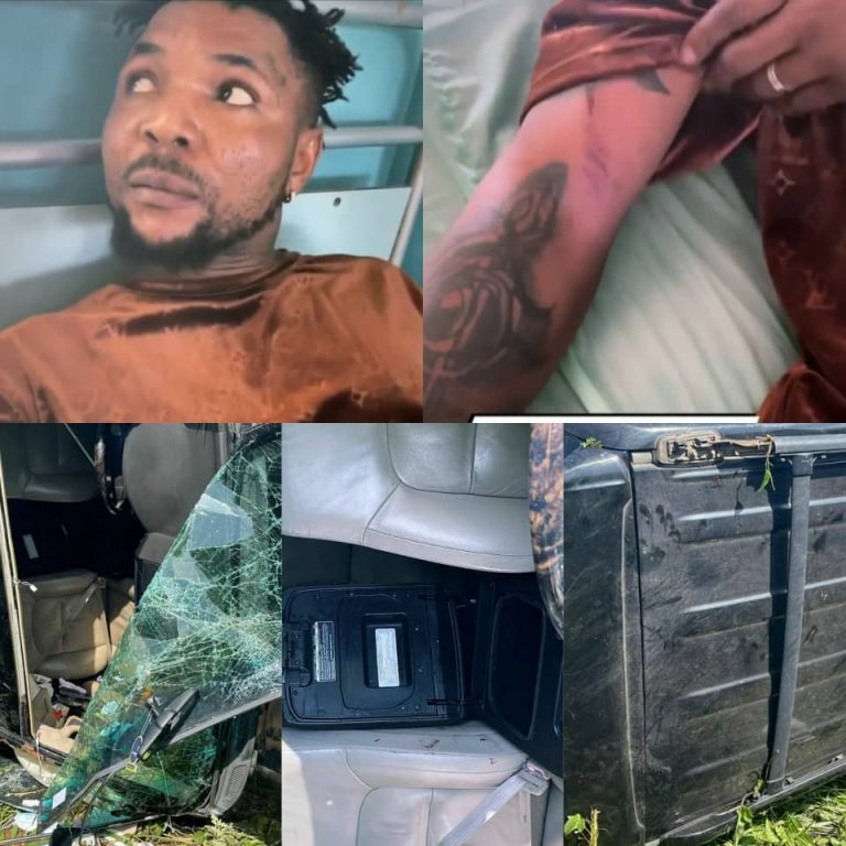 Nigerian Singer, Oritsefemi, Survives Fatal Motor Accident (Photos/Videos) MarvelTvUpdates