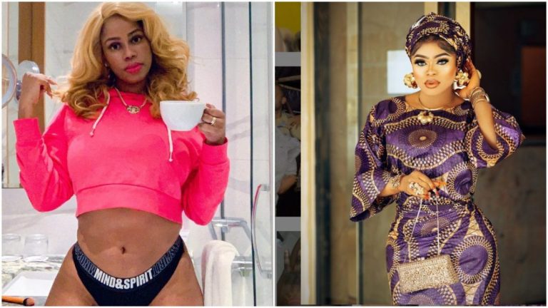 You Will Always Be A Man With Fake Bum Pads –Singer Daffy Blanco Slams Bobrisky After He Denied Knowing Her |MarvelTVUpdates