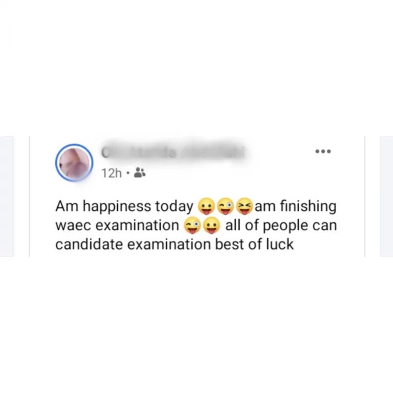 “We Are Not Live Our Self Sinkness” Secondary School Student Shares His Excitement As He Celebrate End Of WAEC And NECO Exam |MarvelTVUpdates