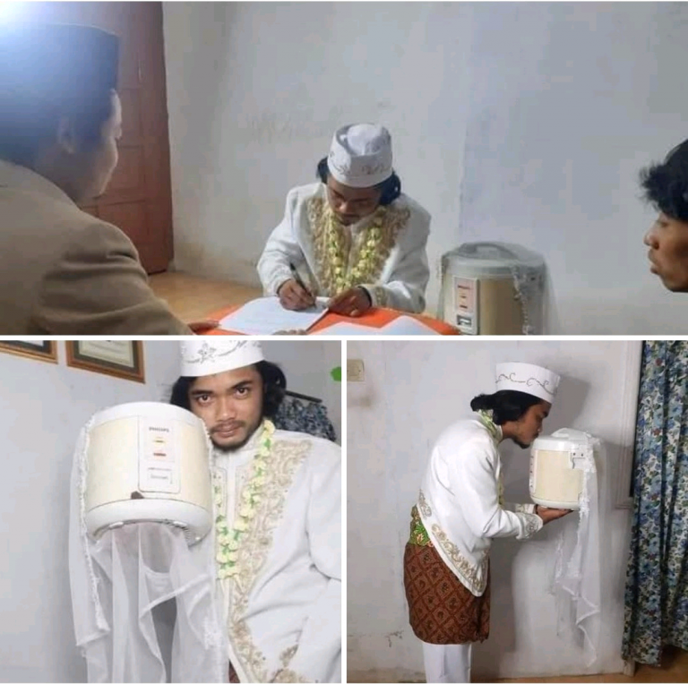 Indonesian Man Weds His Rice Cooker | MarvelTvUpdates