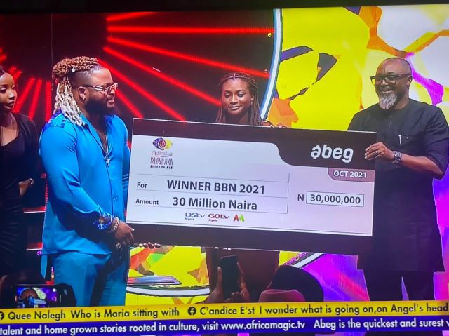 BBNaija S6: “At no point in the house did I ever see myself as the winner especially with Liquorose in the house. I saw Liquorose as my competition.” – Whitemoney | MarvelTvUpdates