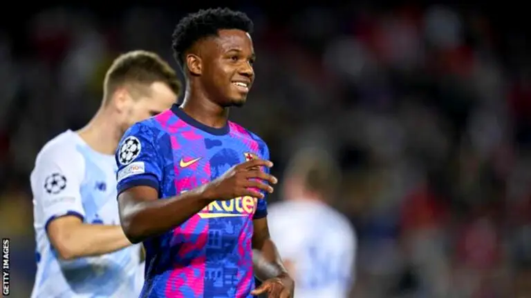 SPORT: Barcelona Young Football, Ansu Fati Signs 6-year Barca Deal With €1bn Buyout Clause | MarvelTVUpdates