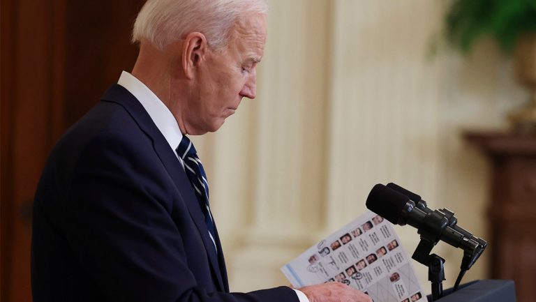 [PHOTOS]: Joe Biden Caught Using Prepared List Of Reporters During Q & A Session At G20 Summit In Rome | MarvelTvUpdates