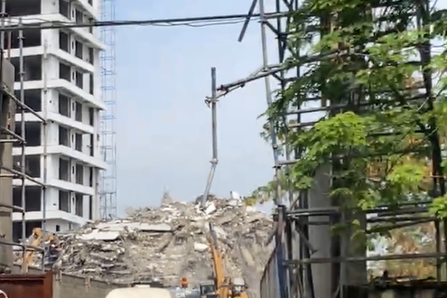 Ikoyi Building Collapse: RCCG Pastor And His 22 Staff Still Trapped In Debris | MarvelTvUpdates