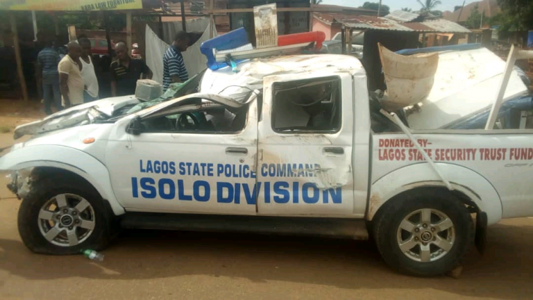 Lagos State Police Officers Involved In Ghastly Motor Accident While Returning From Anambra Governorship Election | MarvelTvUpdatws