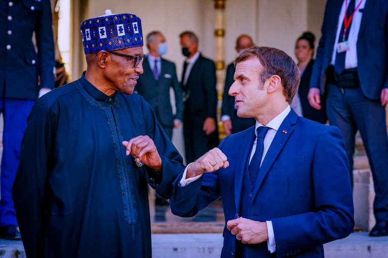 President Buhari Meets With French President In France | MarvelTvUpdates