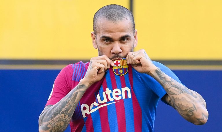 Barcelona Legend, Dani Alves Makes Debut For Prison Football Team | MarvelTvUpdates