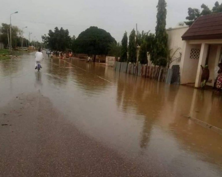 Flood Damages Houses, Electricity Poles As Canal Overflows In Lagos | MarvelTvUpdates