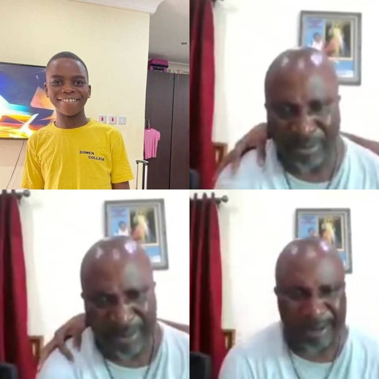 [VIDEO]: Sylvester Oromoni’s Father Weeps As He Remembered His Son’s Dream Who Turns 12 Today Of Wanting To Be A Pilot | MarvelTvUpdates