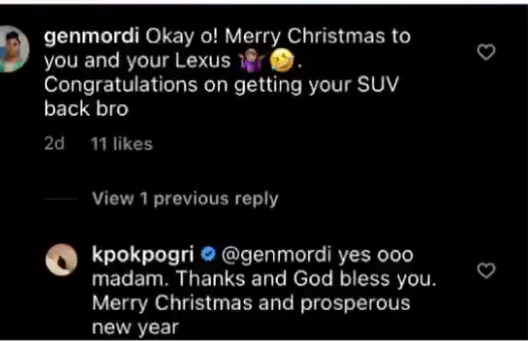 [VIDEO]: Prince Kpokpogri Finally Retrieves Lexus SUV He Gave Ex-Girlfriend, Tonto Dikeh | MarvelTvUpdates