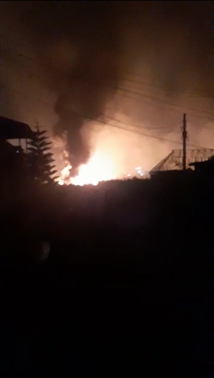 [VIDEO]: Fire Outbreak Rocks Ipaja-Baruwa, Egbeda Lagos | MarvelTvUpdates