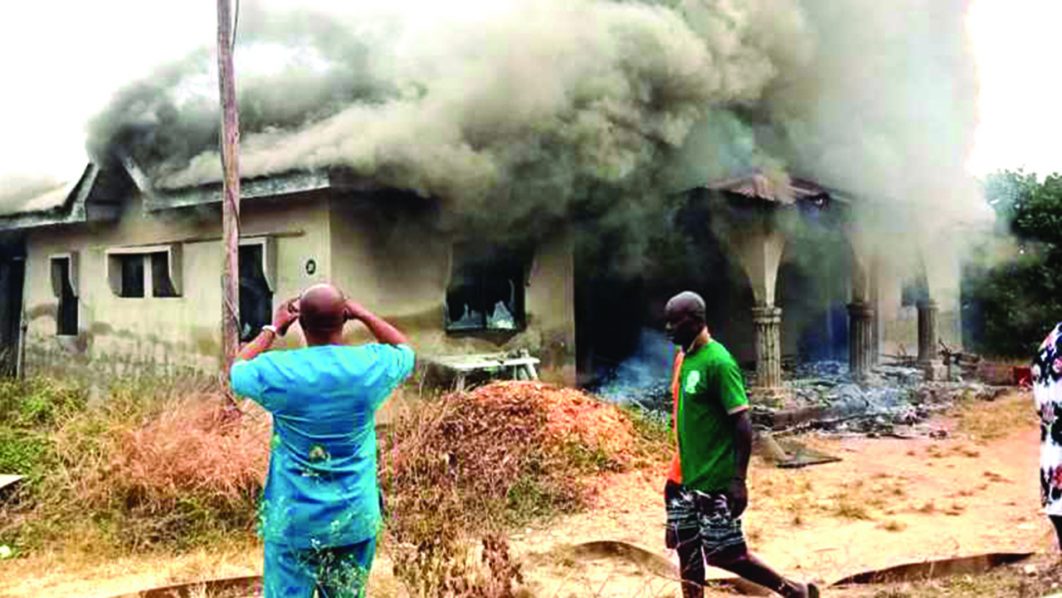 Pastor’s house set ablaze over death of missing child in Ekiti
