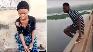 VIDEO: Wife Of The 25-Year-Old Man Who Jumped Into A Lagoon In Epe, Lagos On Tuesday Speaks Out In An Interview | MarvelTvUpdates