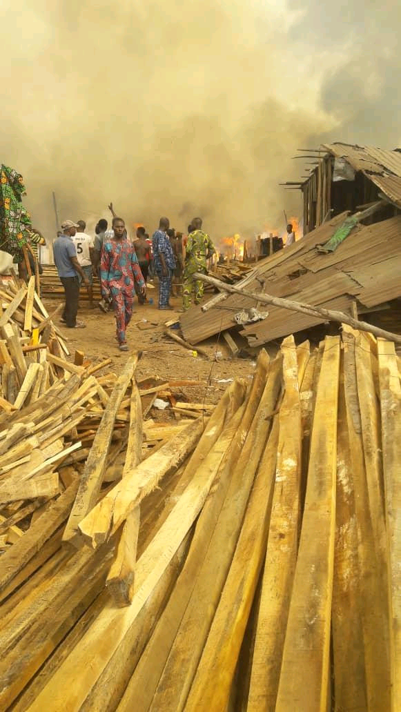 Just IN:Okobaba Plank Market Gutted By Fire | MarvelTvUpdates