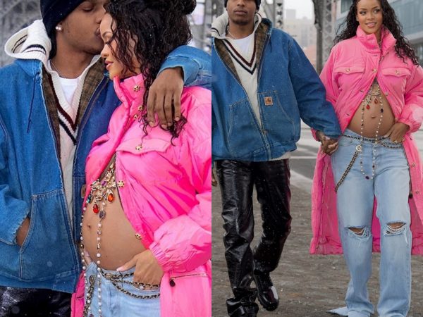 [PHOTOS]: Rihanna And A$AP Rocky Expecting First Child, Shows Off Baby Bump During Outing In New York | MarvelTvUpdates