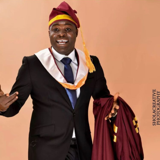 Popular Yoruba star, Muyideen Oladapo Well Known As Lala Has Graduated From University Of Lagos | MarvelTvupdates