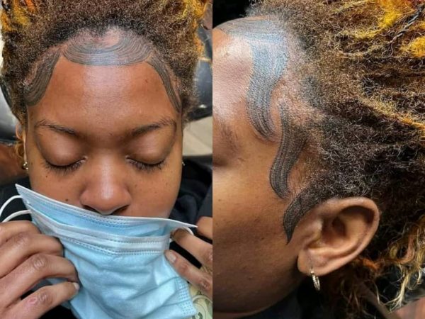 Woman Goes Viral After Tattooing Baby Hairs To Her Forehead | MarvelTvUpdates