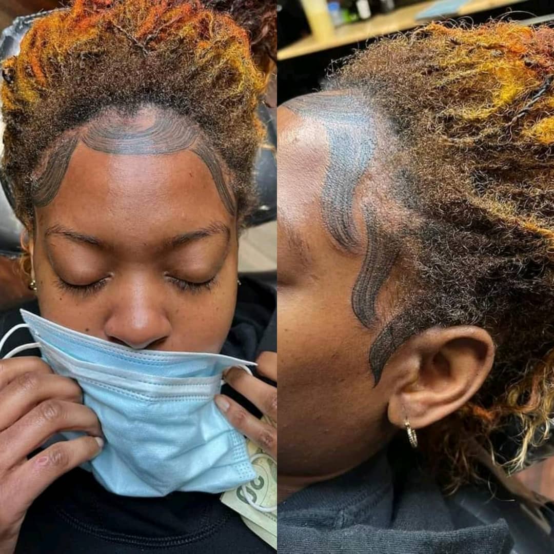 Woman Goes Viral After Tattooing Baby Hairs To Her Forehead | MarvelTvUpdates