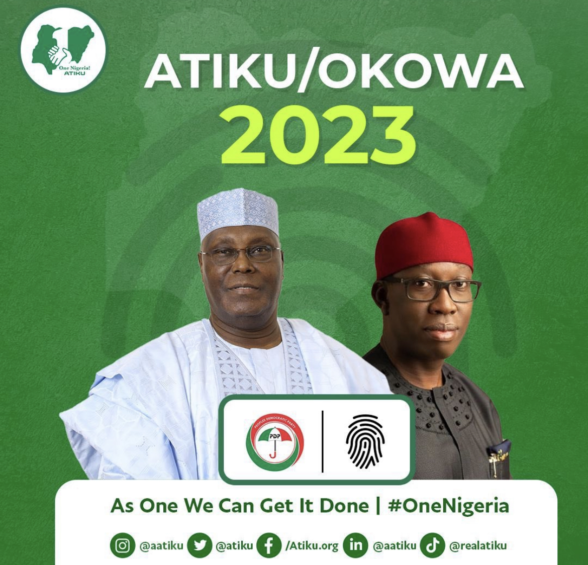 2023: Atiku Announce Okowa As Running Mate | MarvelTvUpdates