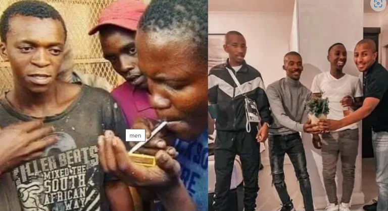 [PHOTOS]: Amazing Before And After Transformation Of Four Men Three Years After Quitting Drugs | MarvelTvUpdates