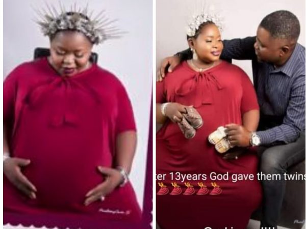 After 12 Years In Marriage, Nigerian Couple Welcome A Set Of Twins | MarvelTvUpdates