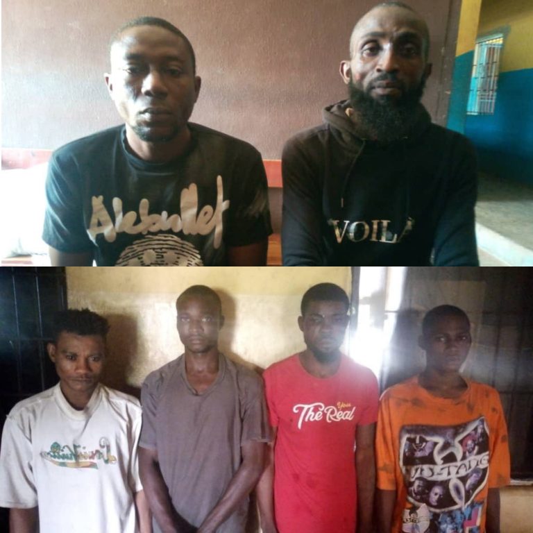 [PHOTOS]: Six Wanted Notorious Cultists Captured In Ogun | MarvelTvUpdates