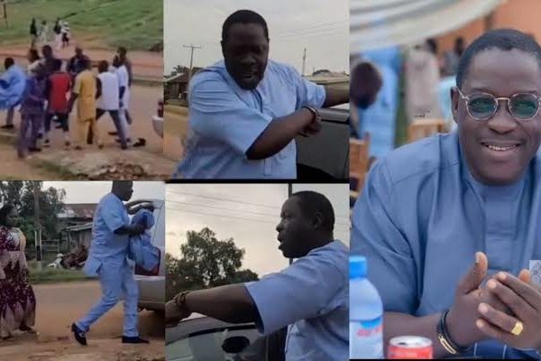 [VIDEO]: Veteran Yoruba Actor Taiwo Hassan Aka Ògògó Spotted Fighting With A Fan In His Hometown Ilaro, Ogun State | MarvelTvUpdates 