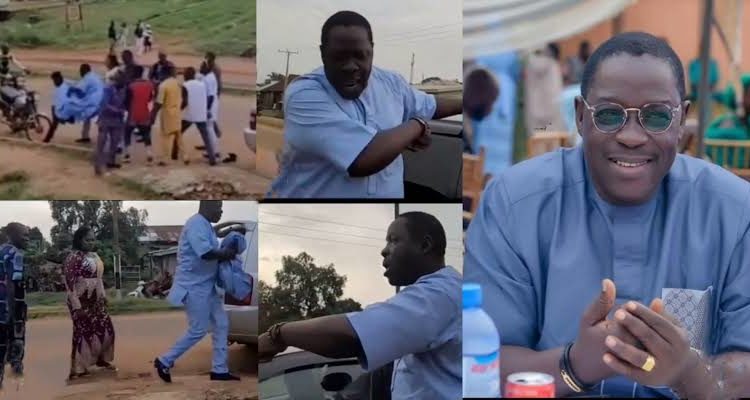 [VIDEO]: Veteran Yoruba Actor Taiwo Hassan Aka Ògògó Spotted Fighting With A Fan In His Hometown Ilaro, Ogun State | MarvelTvUpdates 