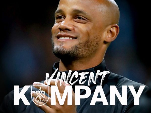 Burnley Assign Man City Legend Vincent Kompany As Their New Manager | MarvelTvUpdates