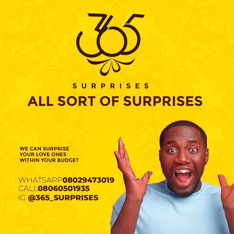 Home Of Surprises: “We’ll Organize Surprises You’ll Never Forget In Your Life“ – @365Surprises (Photos/Video) | MarvelTvUpdates