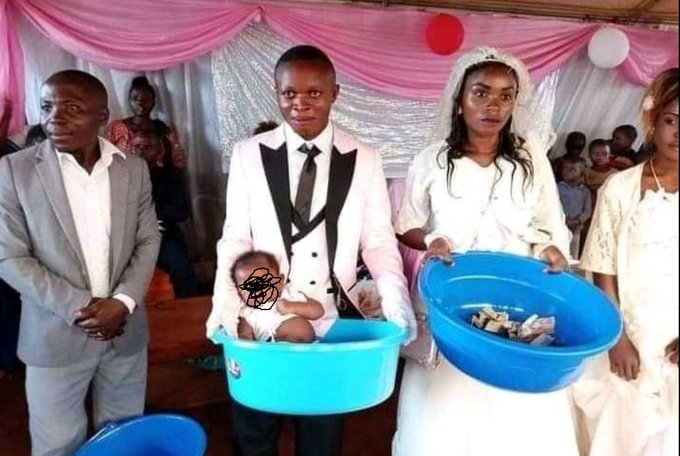 SHOCKING: Estrangled Ex-Girlfriend Drops Her Ex-Lover’s Child In Offering Bowl During His Church Wedding To Another Woman In Akwa Ibom State | MarvelTvUpdates