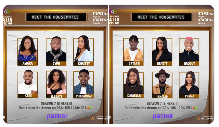 #BBNaija S7: Meet The Twelve Housemates Unveiled On Big Brother Naija Reality Show Today | MarvelTvUpdates