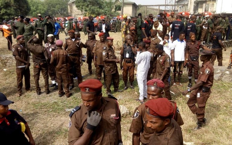 [VIDEO]: Amotekun Intercept Two Trucks Conveying Over 150 Suspected Invaders Who Hid Under Rice Bags In Ondo State | MarvelTvUpdates 