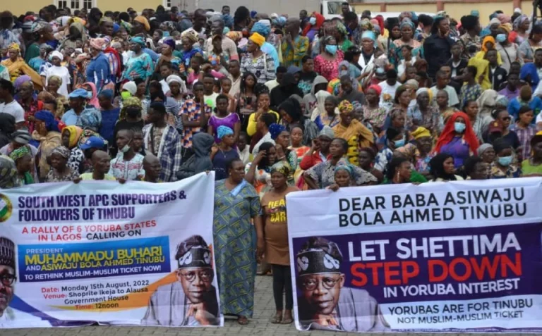 2023: APC Group Protests Muslim-Muslim Ticket In Lagos, Seeks Shettima’s Replacement | MarvelTvUpdates