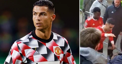 Manchester United Striker Cristiano Ronaldo Charged By FA Over Fan’s Phone Incident | MarvelTvUpdates