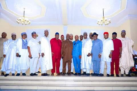 18 PDP Governorship Candidates Visit Gov. Wike In Port Harcourt | MarvelTvUpdates