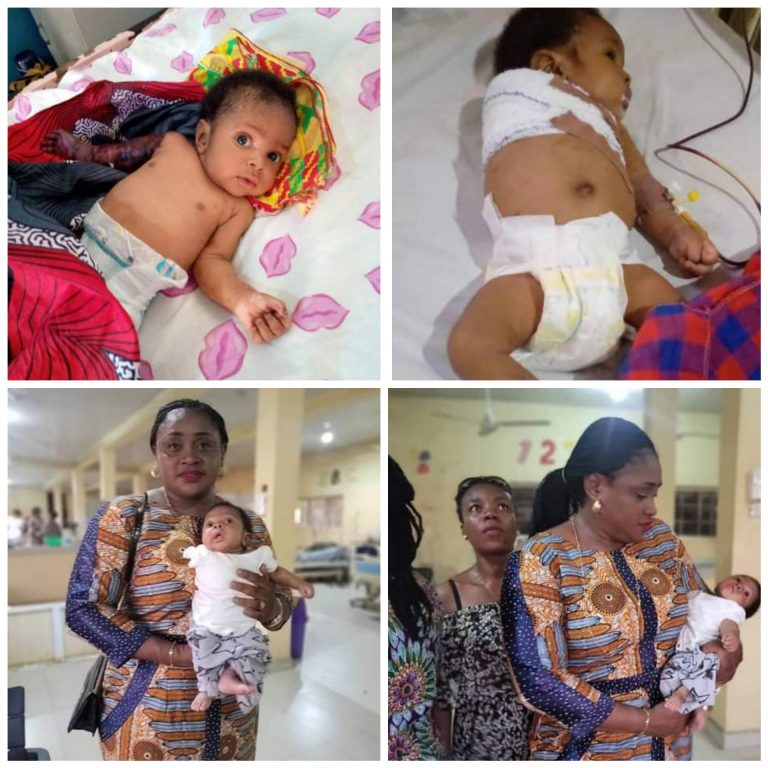 [PHOTOS]: Father Allegedly Beats His 2-Month-Old Son With Hanger In Imo For Disturbing His Sleep, Breaks The Baby’s Arm Leading To Amputation | MarvelTvUpdates