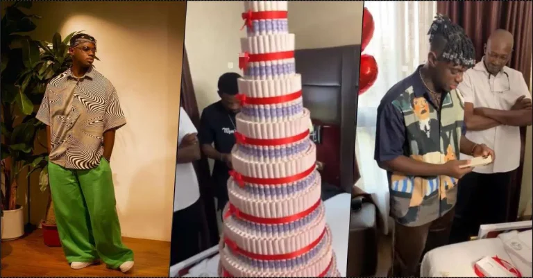 Ex-BBNaija Star, Bryann Receives N5M, iPhone 14 Pro Max, Money Cake, And More From His Fans (VIDEO) | MarvelTvUpdates 