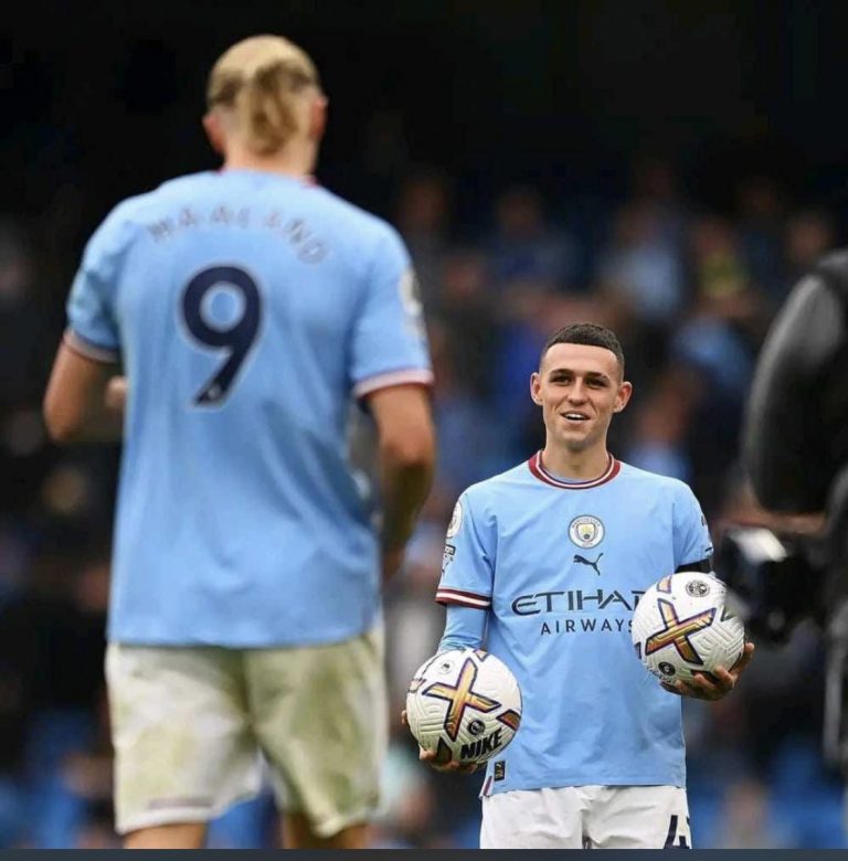 EPL: Haaland, Foden Scores Hat-tricks As Man City Humiliates Man United In derby (PHOTOS) | MarvelTvUpdates