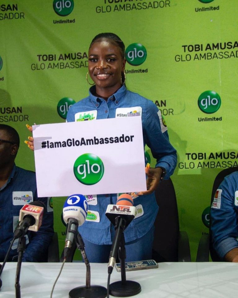 JUST-IN: World Champion, Tobi Amusan Unveiled As Glo Ambassador | MarvelTvUpdates