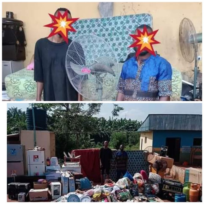 Police Arrests Two Men For Burgling 16 Houses And Shops In Ekiti | MarvelTvUpdates