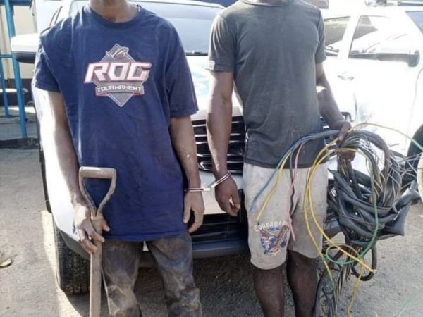 Police Arrests Cable Vandals In Lagos | MarvelTvUpdates