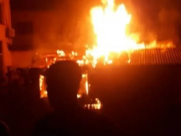 INEC Office Set Ablaze In Ede, Osun | MarvelTvUpdates