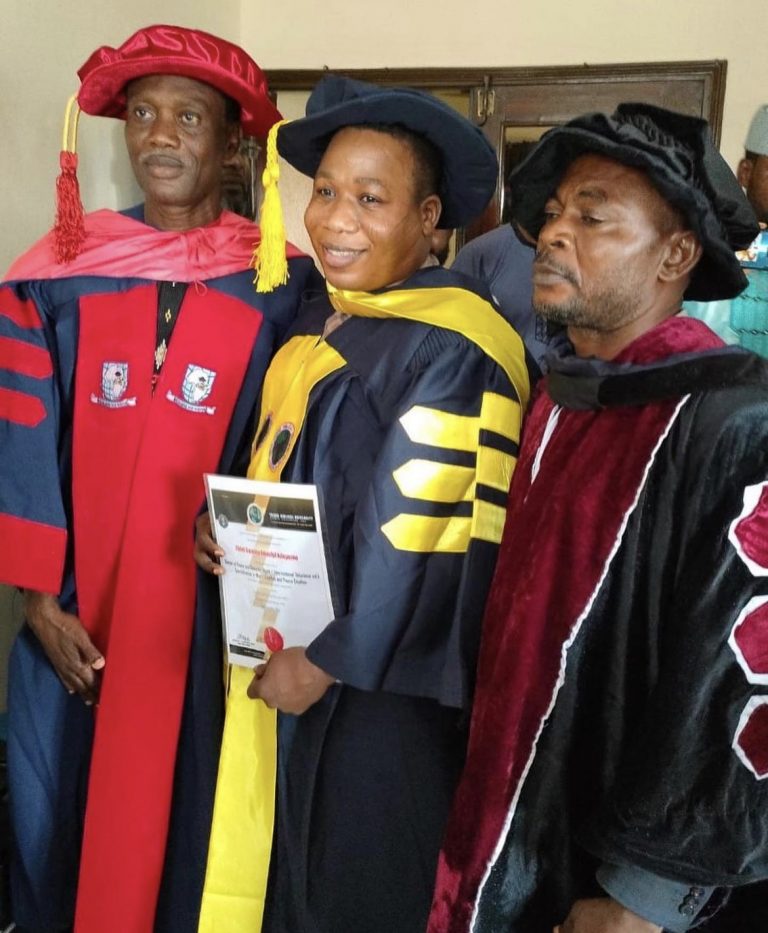 Yoruba Nation Agigator, Sunday Igboho Bags Doctorates Degree In Peace, Security (PHOTOS) | MarvelTvUpdates