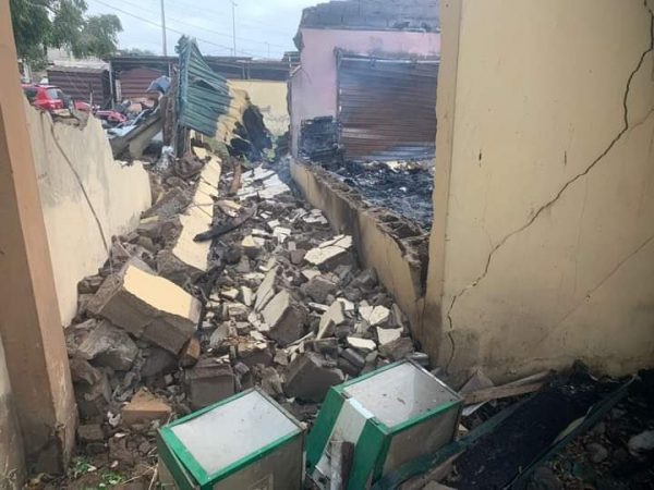 Suspected Arsonists Destroy INEC Office In Abeokuta, Ogun (PHOTOS) | MarvelTvUpdates