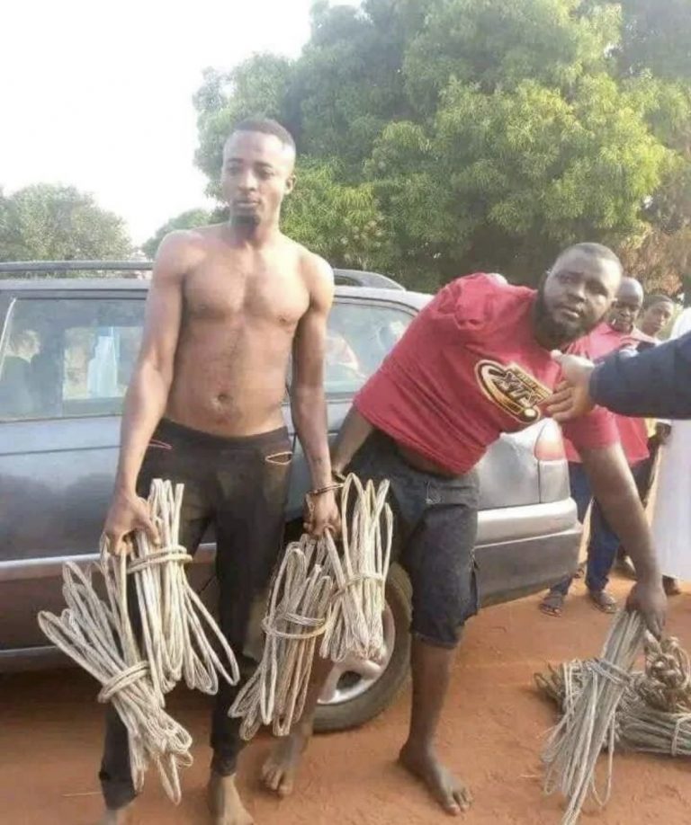 Police Arrests 2 Men For Stealing Community Power Cables To Buy Xmas Clothes For Girlfriend l MarvelTvUpdates