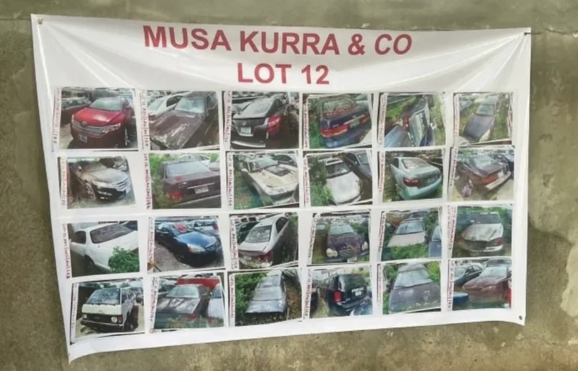 [PHOTOS]: EFCC Conducts Public Auction Of Over 400 Cars In Lagos | MarvelTvUpdates