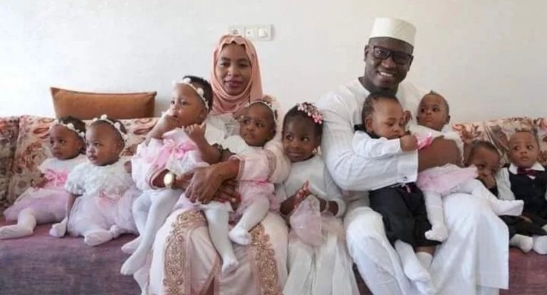 World-Record Nonuplets Return Home To Mali From Morocco | MarvelTvUpdates