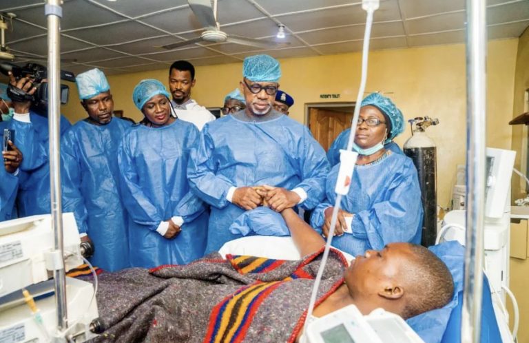 Governor Dapo Abiodun Visits Stray Bullet Victim At FMC Abeokuta, Urges Ogun Residents To Be Calm (PHOTOS) | MarvelTvUpdates