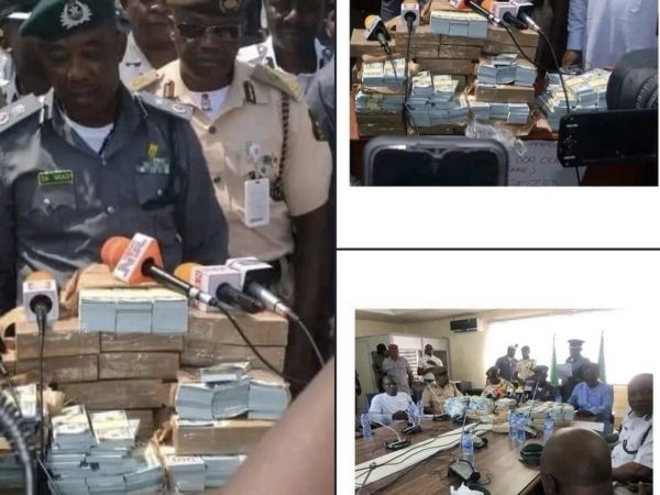 Customs Officers Reject 0K Bribe From Suspects Smuggling Fake m Notes Out Of The Country (PHOTOS) | MarvelTvUpdates